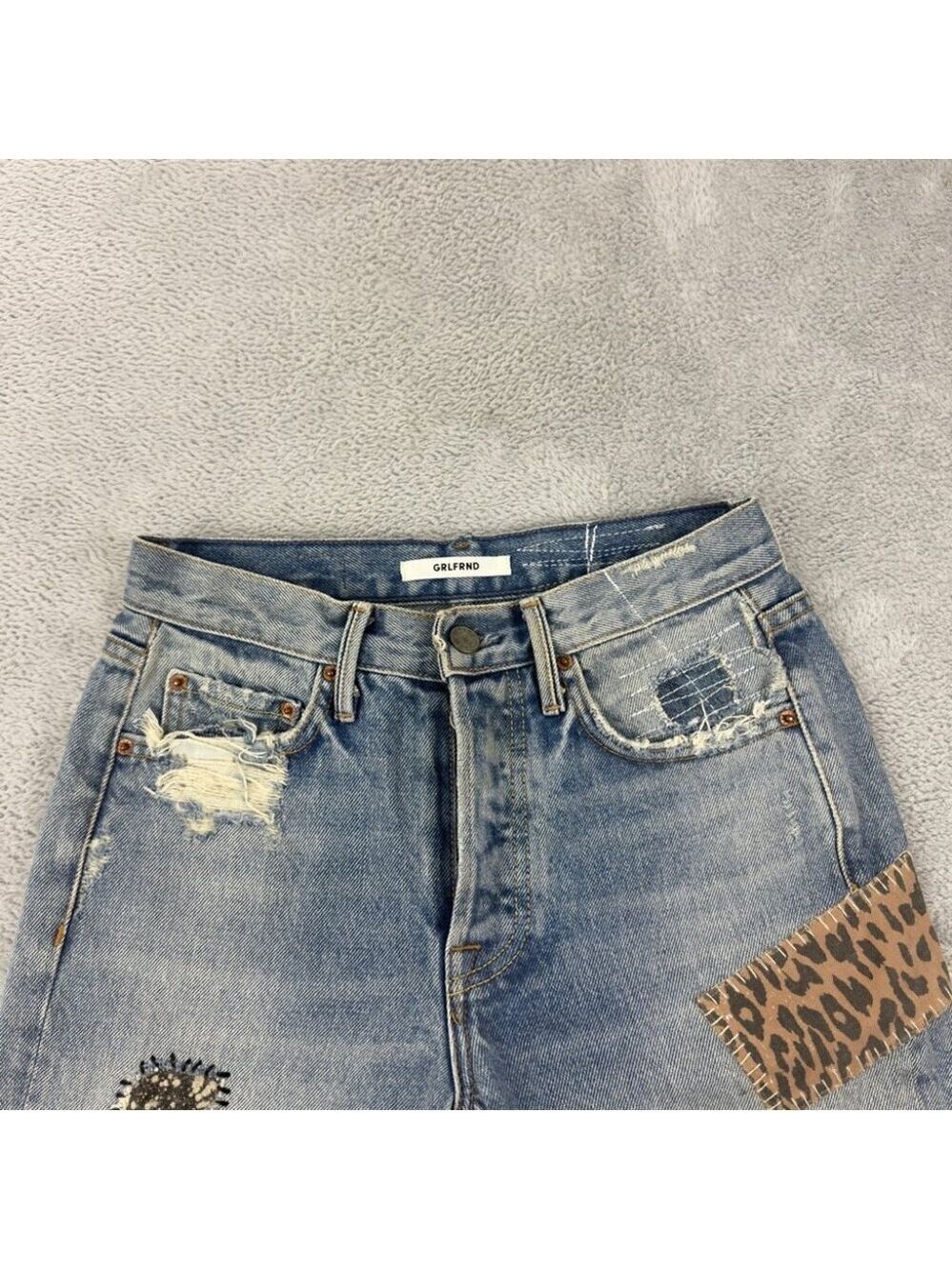 GRLFRND Karolina High Rise Skinny Jeans Size 25 - Picture 9 of 15